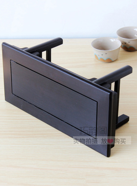 微型实木中式玉器佛像紫光檀