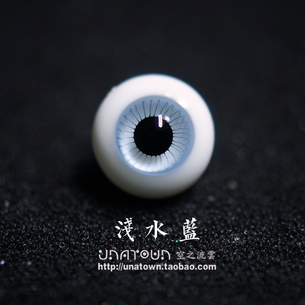 bjd sd精品手工玻璃眼珠浅水蓝 12\14\16mm dK/DF-H/imDa-图0