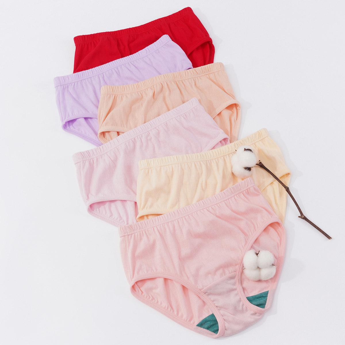 AB内裤女士纯棉高腰三角裤中老年全棉抗菌短裤宽松大码妈妈裤2822,淘宝优惠券,粉丝福利购,淘宝优惠卷