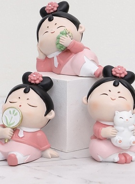 格格系列小摆件创意家居汽车车载