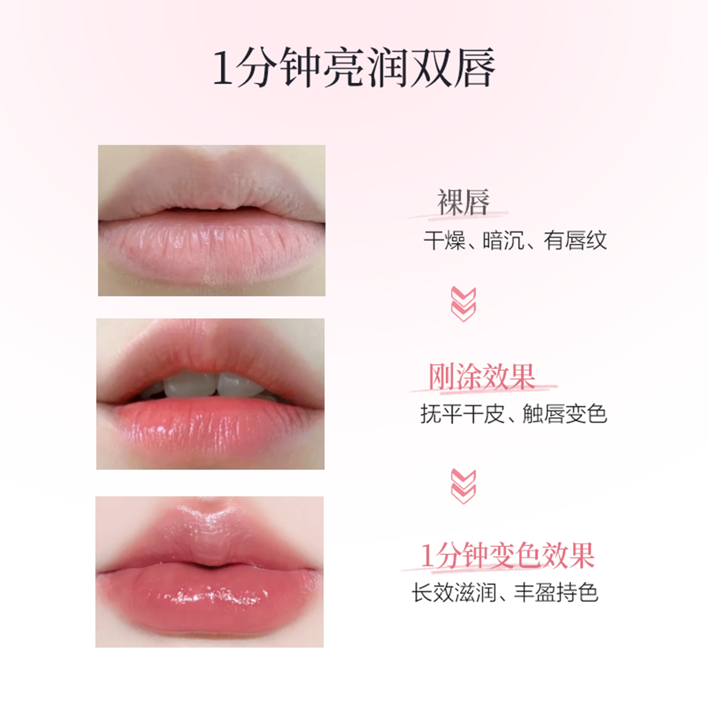 希芸亮彩随心变唇膏 润唇膏亮泽滋润百搭变色口红旗舰店官方正品 - 图1