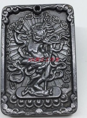 工作室瑞典原色电镀款佛像铁陨石