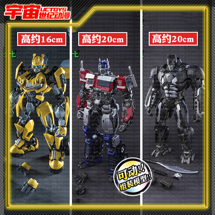 现货包邮 YOLOPARK变形金刚7超能勇士崛起 擎天柱大黄蜂猩猩队长 - 图3
