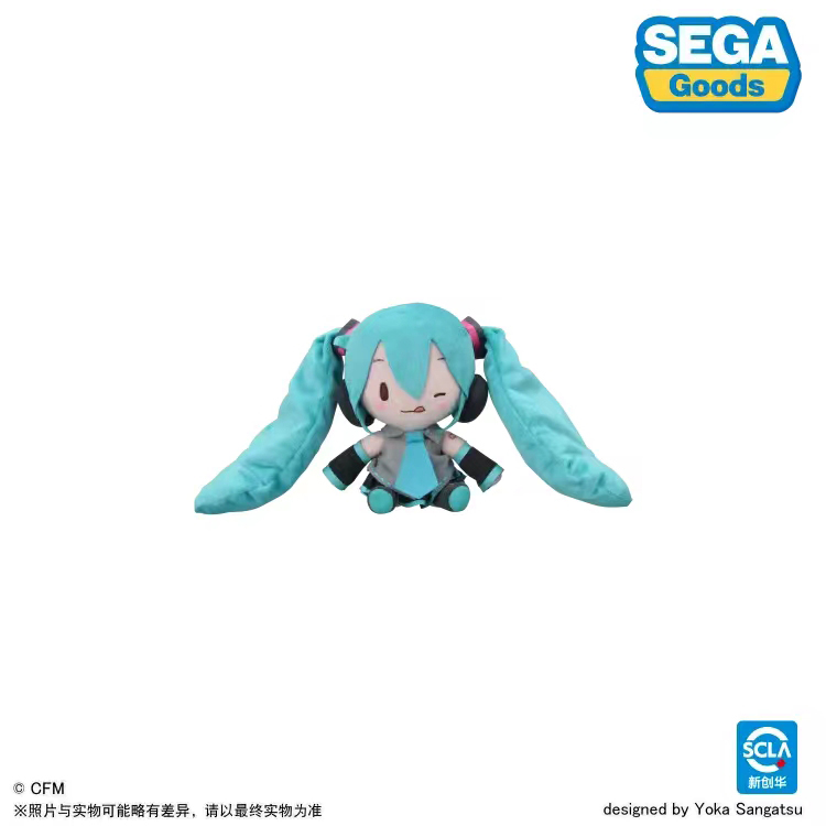 预定 SEGA 世嘉 初音未来 MEIKO KAITO fufu V家 毛绒玩偶周边 - 图3