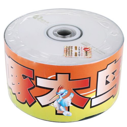 啄木鸟心情几何CD刻录盘空白碟cd-r无损车载音乐光盘光碟50片包邮 - 图3