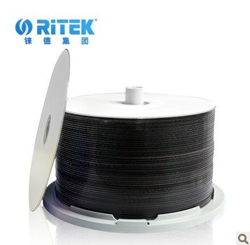 铼德RITEK光盘 DVD-R 16X 4.7G新世代防水可打印桶装50片刻录盘-图2