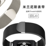 Применимо к Apple Watch9 ремешок S8 Milanis Iwatch7 Магнитная спортивная сталь 6/54/3 поколение Apple Watch Strap Men and Women 38/42/40/44/41/45 мм