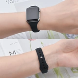 Применимый iwatch8 ремешок силикон AppleWatch8 ремешок Apple S7 Tie Se Xiaoman талия 40/44/45 мм спортивные браслеты 5/5/4/3.