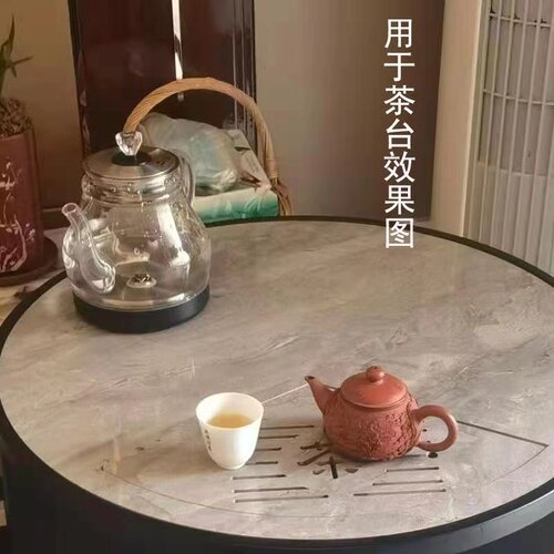 涌式全自动底部上水玻璃壶嵌入式茶壶三孔大理石岩板茶炉电热水壶-图2