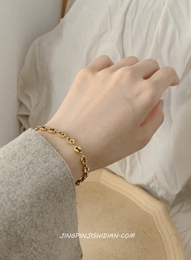 晶品日式轻奢ins潮女欧美风手链