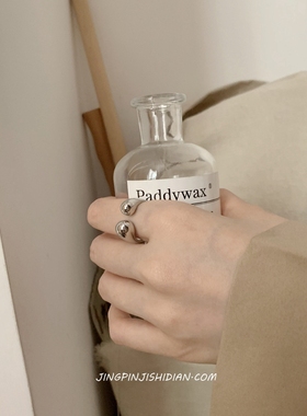 金色韩版网红博主小众设计风戒指