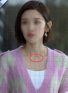 小敏家刘小捷明星同款项链