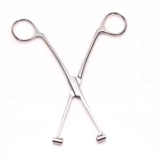 Трубка из нержавеющей стали, пирсинг в нос, пирсинг для языка с перфорацией