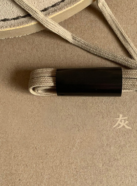 皮鞋鞋带男沙漠靴两孔专用袋鼠鞋纯棉密纹鞋绳70cm适配Clarks其乐
