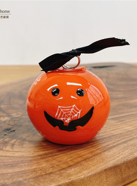 外贸陶瓷摆件万圣节挂件