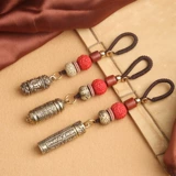 Ретро латунный брелок, подвеска, коробочка для хранения