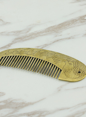铜梳子复古民族云南工艺品