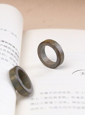 文玩情侣对戒指环圈环扳指配件