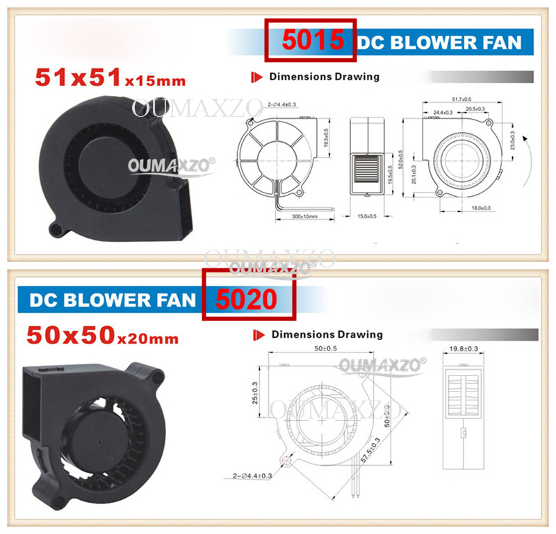 260W280W330W350W光束灯12V24V珠轴承风扇蜗牛涡轮蜗牛散热鼓风机 - 图2