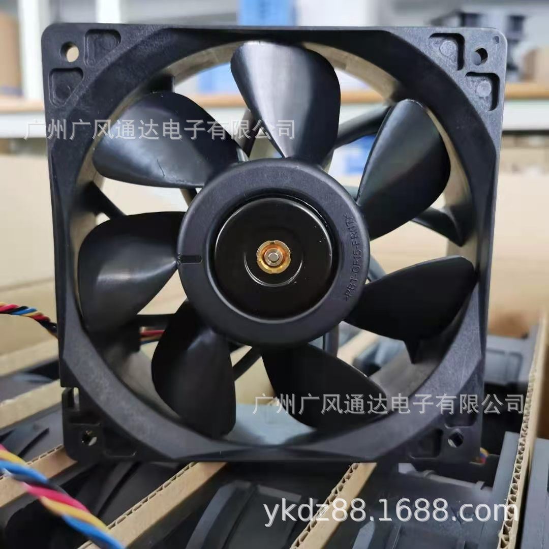 原装QFR1212GHE 12038 12V 2.7A 蚂蚁S7 S9前后E9E10散热风扇 - 图0