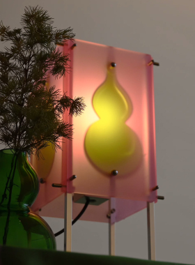 荧晶粉·福禄宫灯摆件新潮