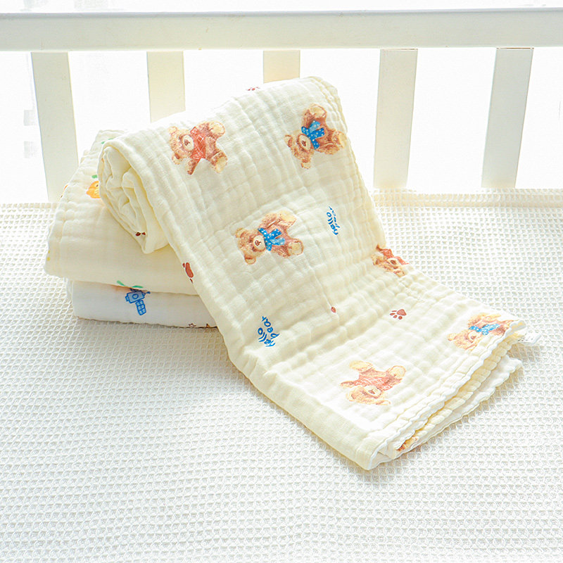 婴儿浴巾大尺寸纯棉高密精纺纱布宝宝吸水毛巾新生儿纯棉洗澡盖毯,淘宝优惠券,粉丝福利购,淘宝优惠卷