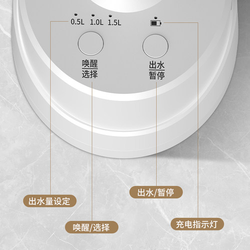 桶装水抽水器电动家用纯水泵吸水自动小型饮水机压水出水取水神器 - 图2