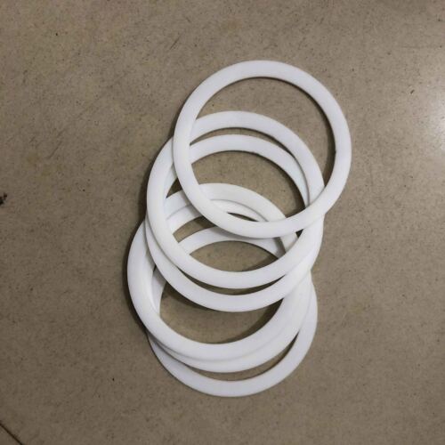 耐高温四氟垫片金属缠绕垫不锈钢石墨垫片pcv黑色胶圈垫阀门法兰 - 图0