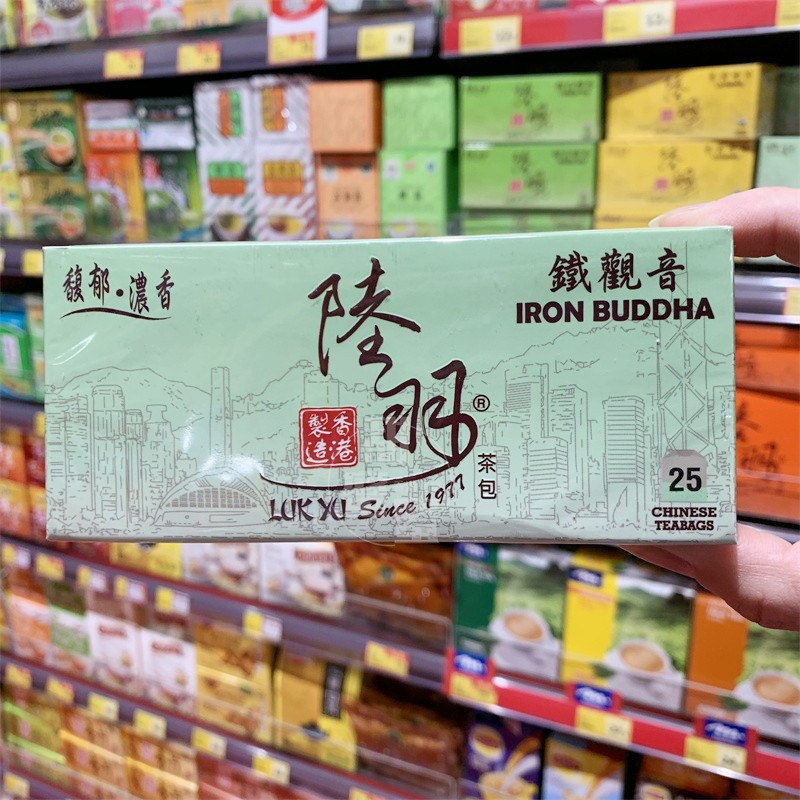 香港代购 LUK YU陆羽 茉莉香片普洱寿眉铁观音绿茶乌龙茶即冲茶包 - 图1