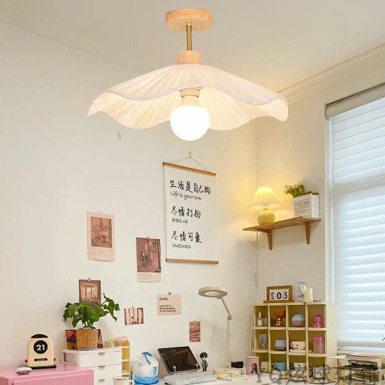 现代简约过道走廊吊灯奶油风吸顶灯 卧室房间灯 原木玄关阳台灯具,淘宝优惠券,粉丝福利购,淘宝优惠卷