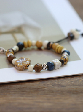 兰若浮沉国风景德镇陶瓷手串