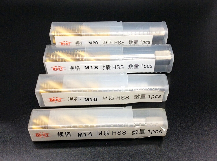 螺旋槽机用丝锥/丝攻/盲孔丝锥/M2.5 2 3 4 5 6 8 10 12 14 16 - 图2