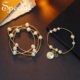 Special skin-lining multi-layered freshwater pearl bracelet for women