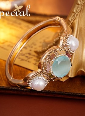 SPECIAL欧美个性轻奢珍珠手镯女