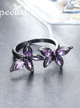 SPECIAL森系蝴蝶可调节戒指