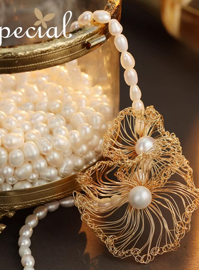 SPECIAL淡水珍珠复古项链锁骨链