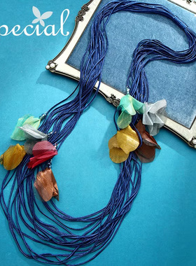 复古欧美风气质项链毛衣链