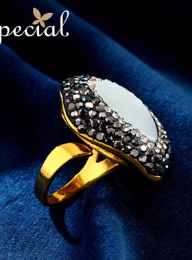 SPECIAL欧美复古开口可调节戒指