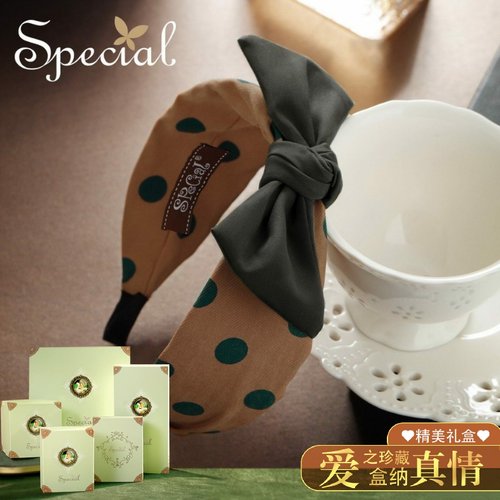 SPECIAL复古轻奢设计感蝴蝶结发卡宽发箍压发洗脸发饰头饰女礼物 - 图2
