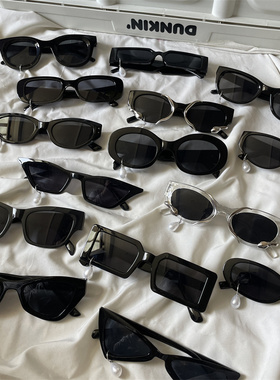 个性小众太阳眼镜小脸猫眼