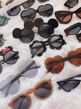 墨镜个性风小众情侣镶钻太阳镜