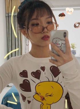 墨镜果冻色防晒太阳镜泫雅同款