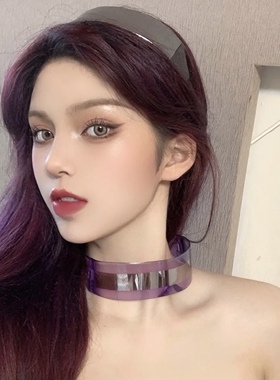 韩国ins街头超酷未来科技感长方形眼镜网红墨镜镭射太眼镜女潮