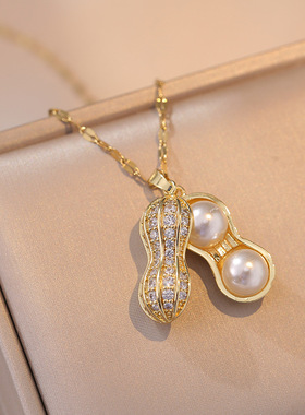 小众锁骨链钛钢不掉色女防过敏