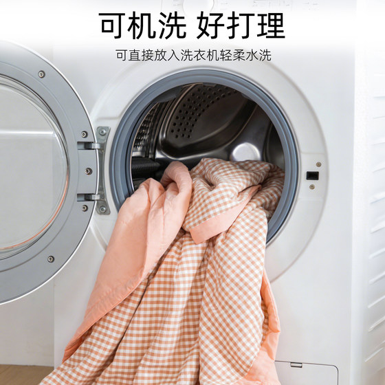 Hengyuanxiang cotton summer cool quilt air-conditioned quilt washed cotton summer single thin quilt pure cotton summer quilt double machine washable