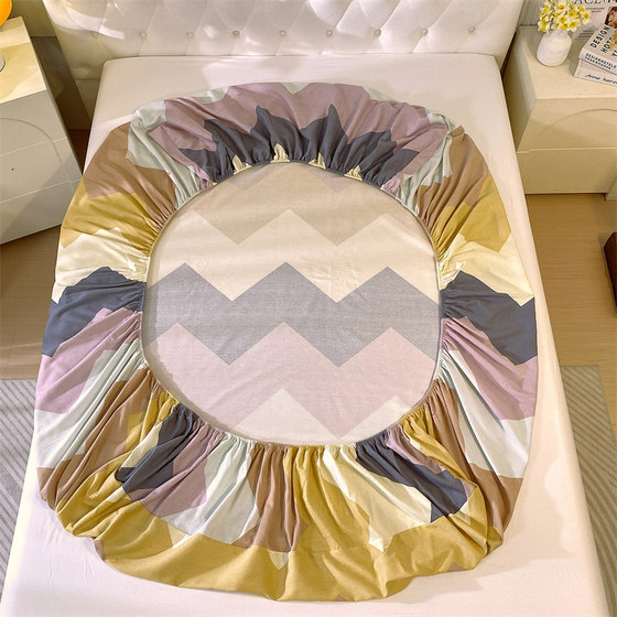Hengyuanxiang cotton brushed printed fitted sheet
