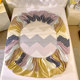 Hengyuanxiang cotton brushed printed fitted sheet