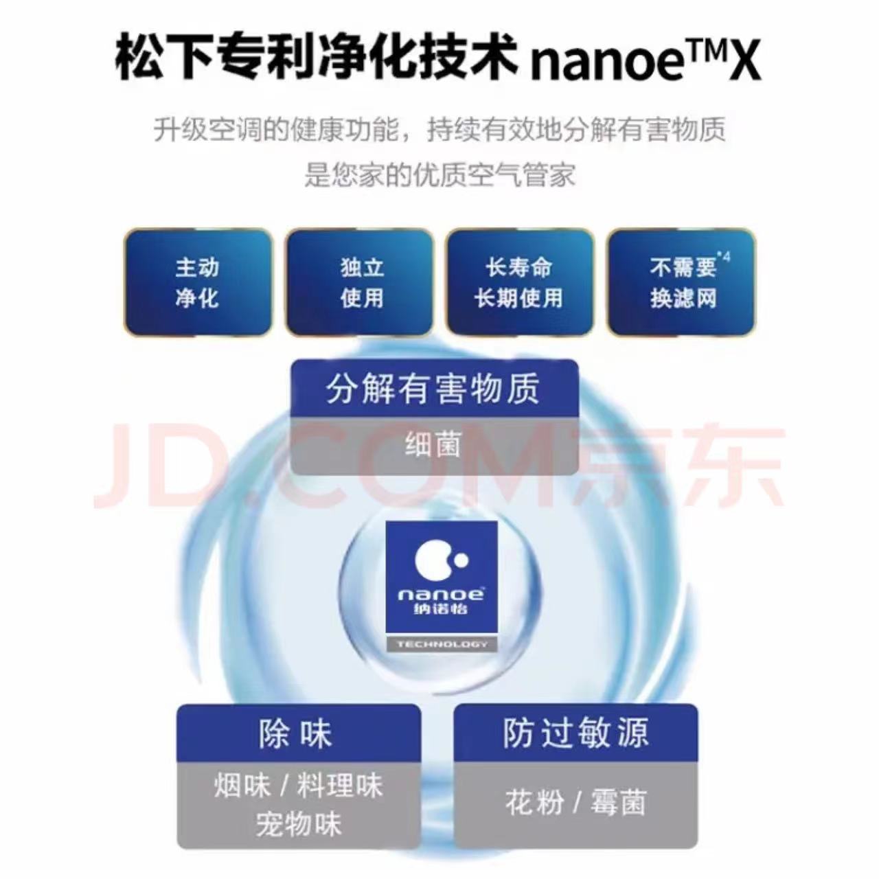 Panasonic/松下中央空调6P一拖5家用客厅隐藏式冷暖变频 - 图1