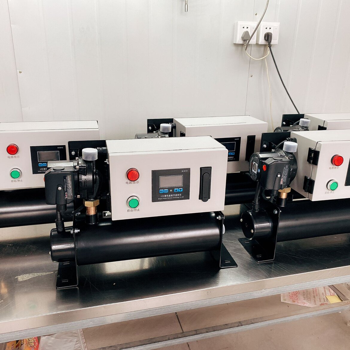 jgs2-4/6kw/9kw发动机水套加热器220/380v大功率强制自循环带水泵