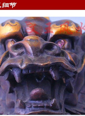 黄铜独角貔貅摆件 独角对怪兽  貔貅一对家居用品摆件精致工艺品